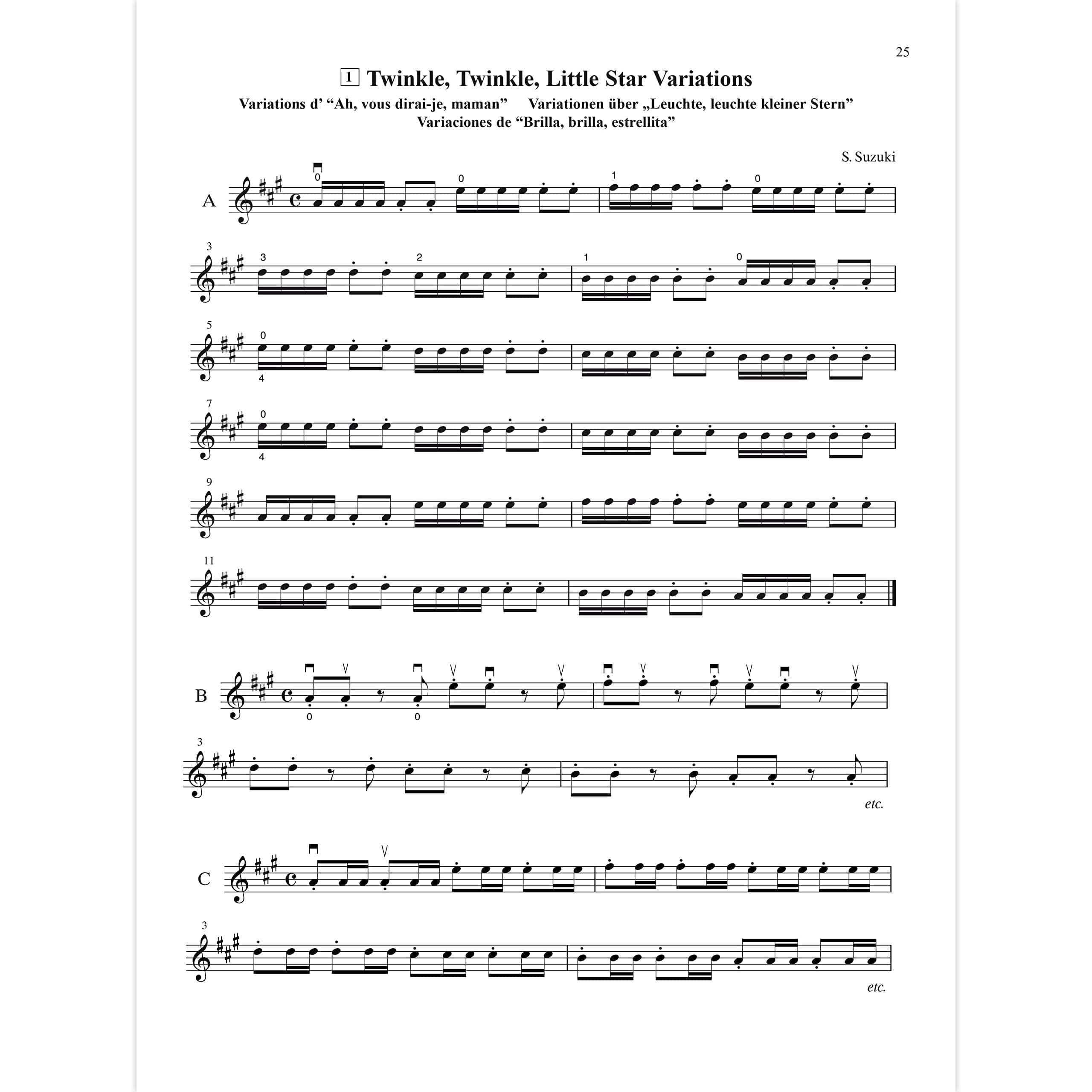 Alfred Music Suzuki Violin School Violin Part Vol 1: International Edition (Revised) 4