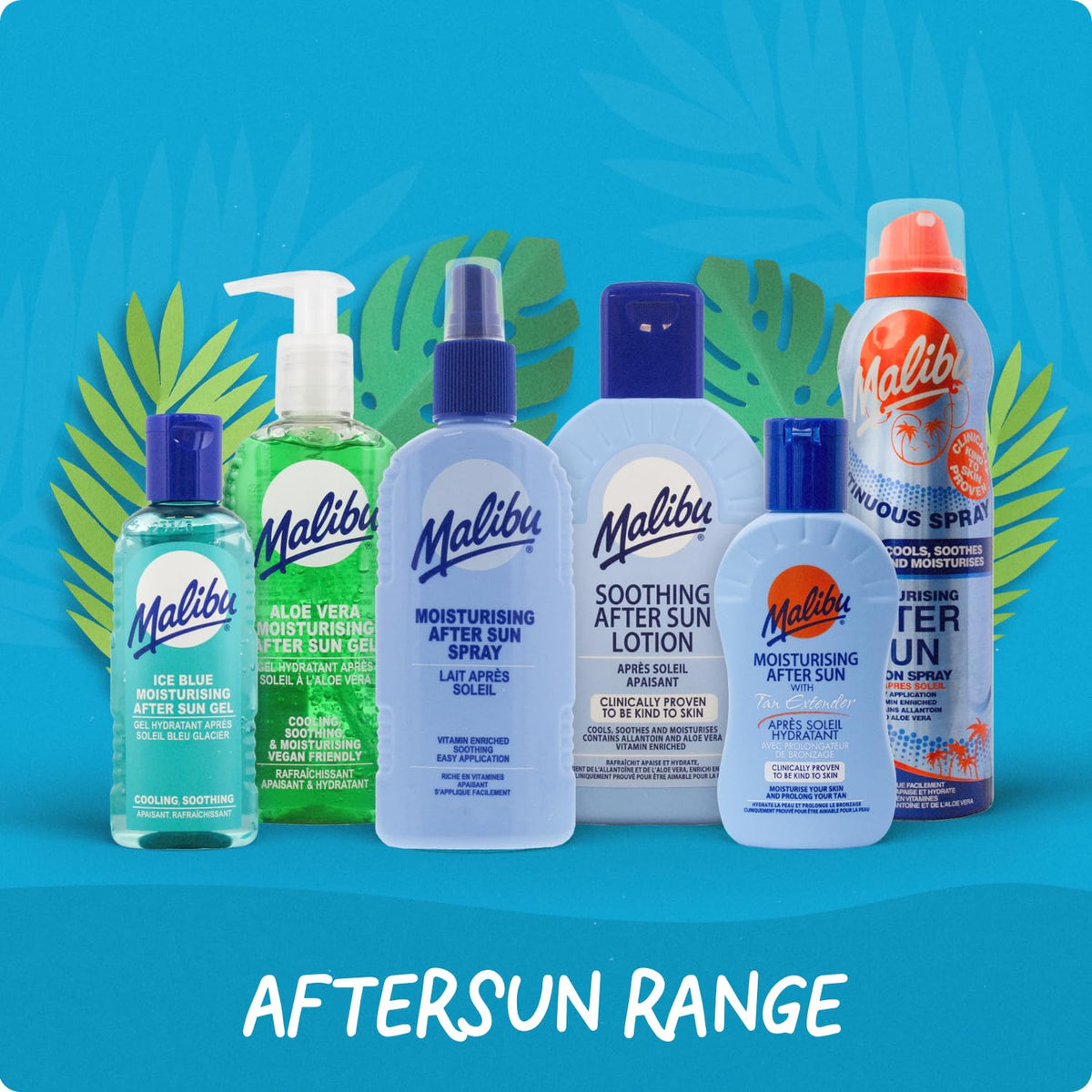 Malibu After Sun Lotion - Tan Extending & Hydrating with Aloe Vera, Vitamin E, 400ml 6