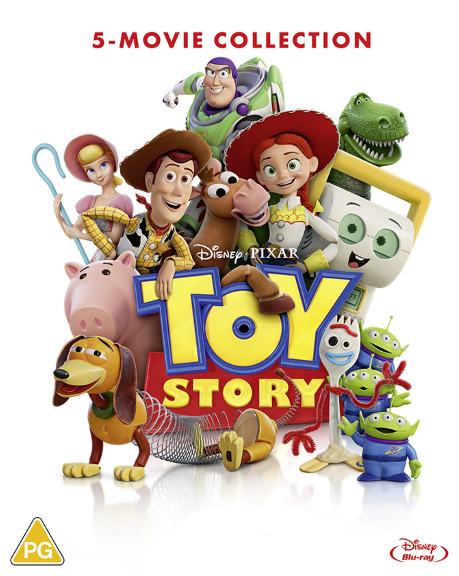 Disney Pixar's Toy Story - 5 Movie Collection [Blu-ray]