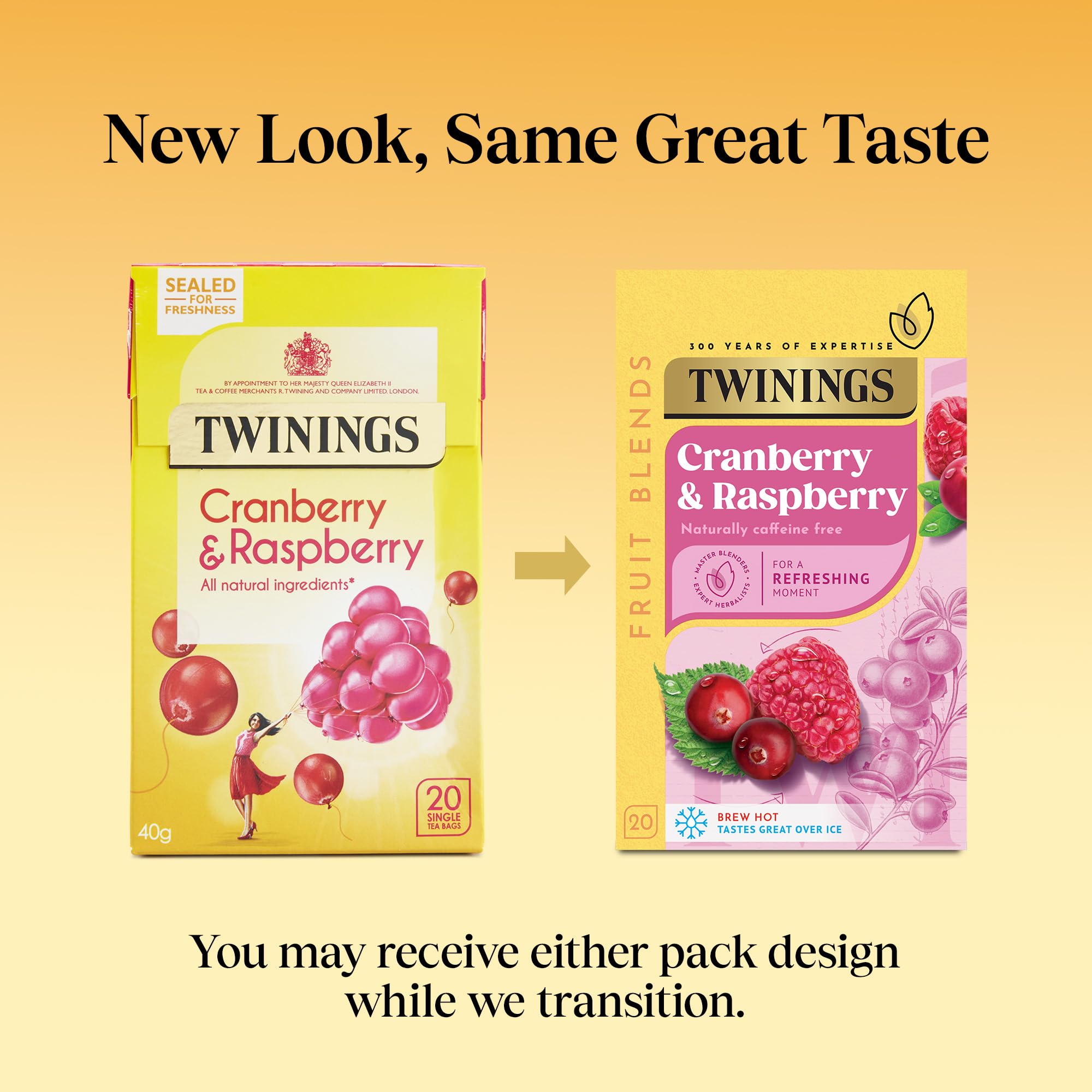Twinings Strawberry & Cranberry Fruit Infusion Tea - 20 Biodegradable Teabags | Caffeine & Sugar Free | Hibiscus & Fruit Flavoured 2