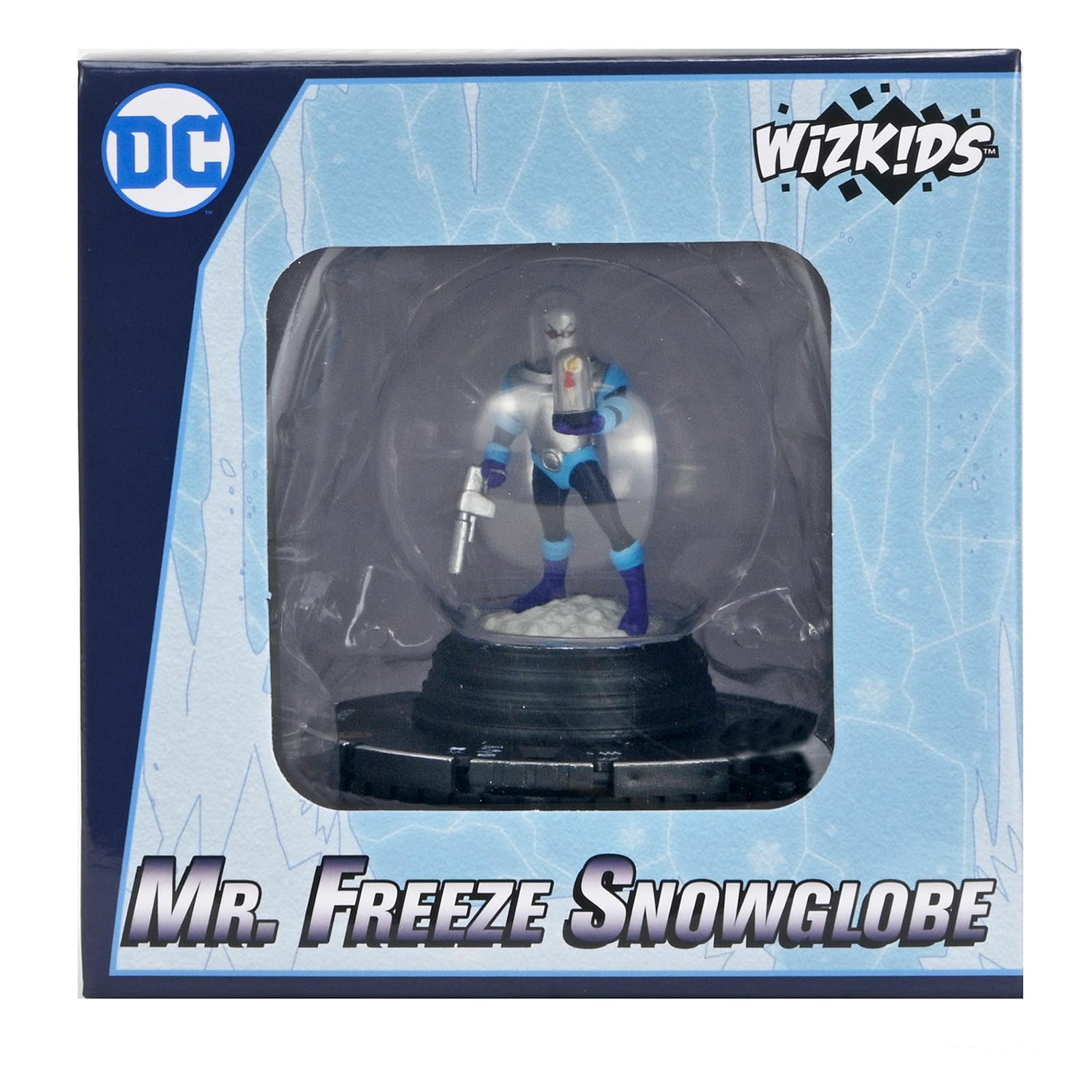 WizKids HeroClix Iconix Mr. Freeze Snow Globe Figure | Pre-Painted Plastic | 4.8" Size 1