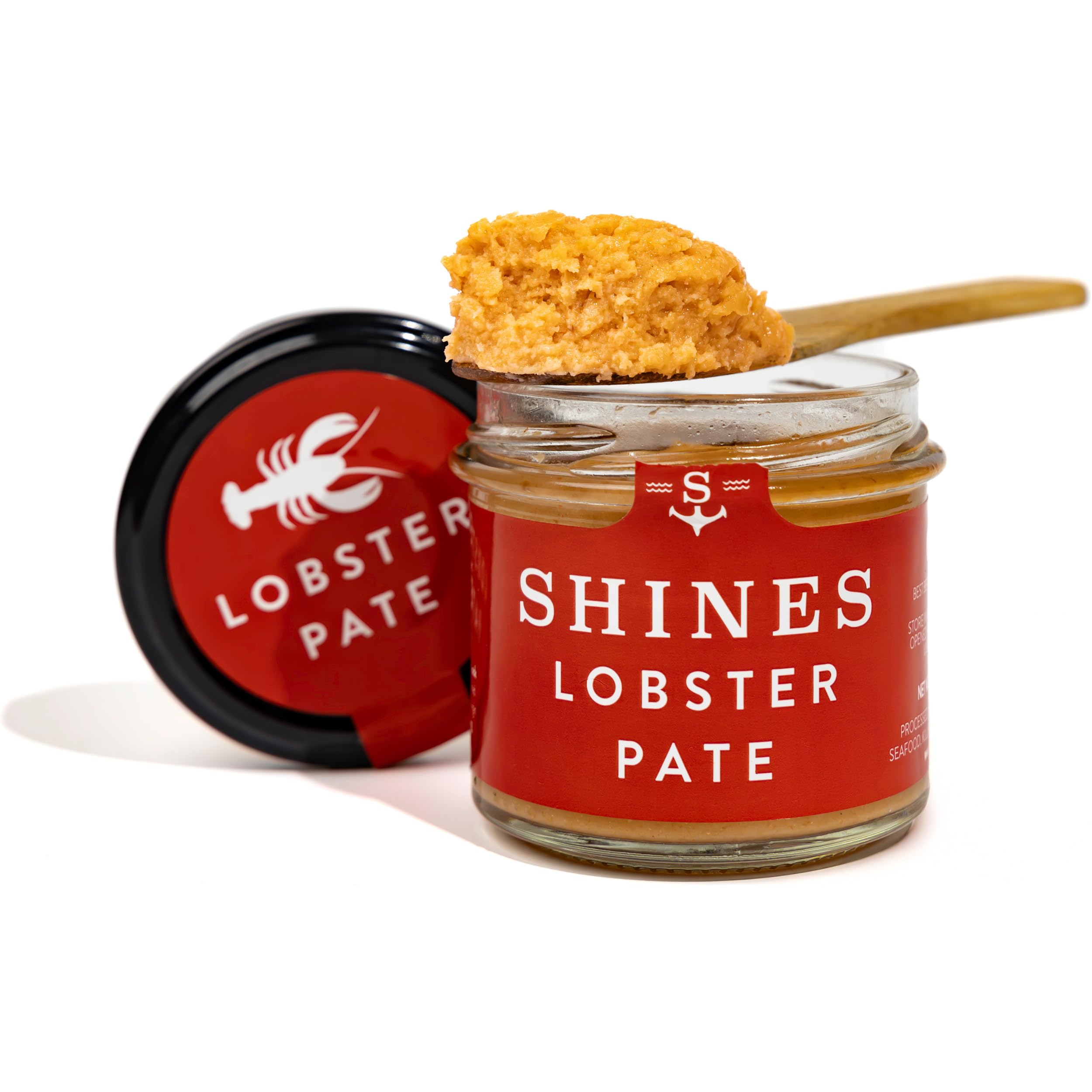 Shines 2 Count Pâté Selection: Lobster & Smoked Salmon Sandwich Spreads | 110g Jars 2