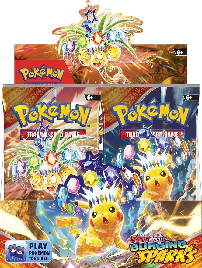 Pokemon TCG: Surging Sparks - Booster Box (36 Packs) 4