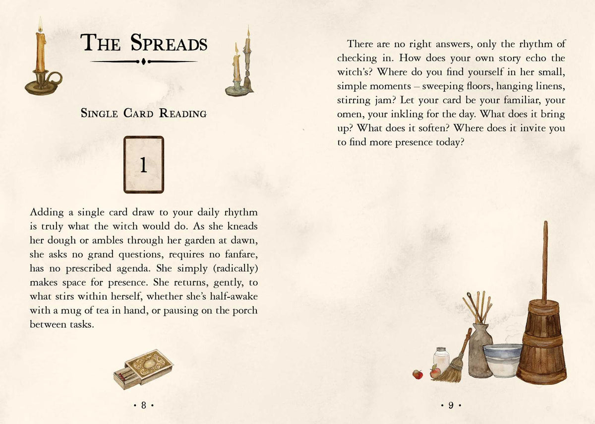 Rockpool Publishing Witch's Homestead Oracle Deck - English Cartomancy