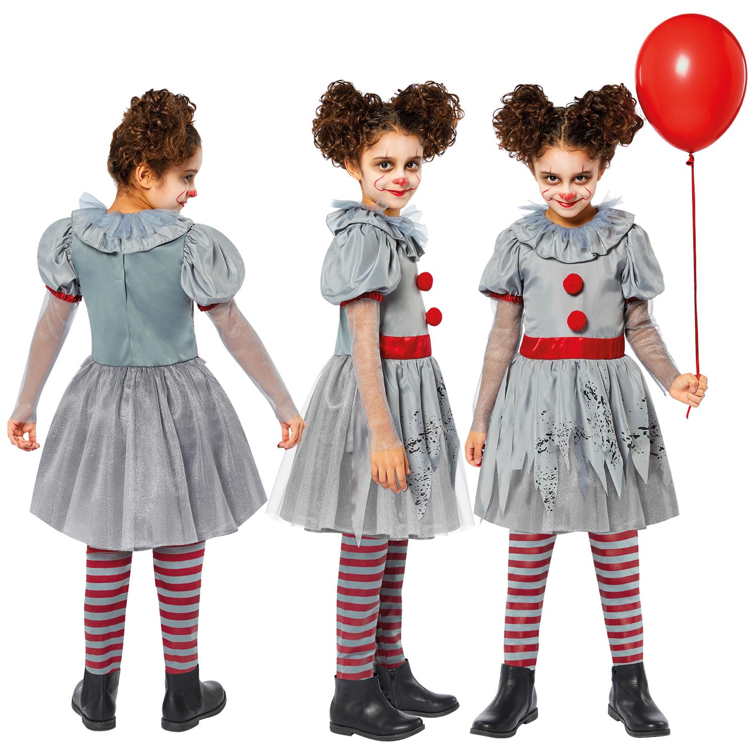Amscan Bad Clown Costume - Child Size 7