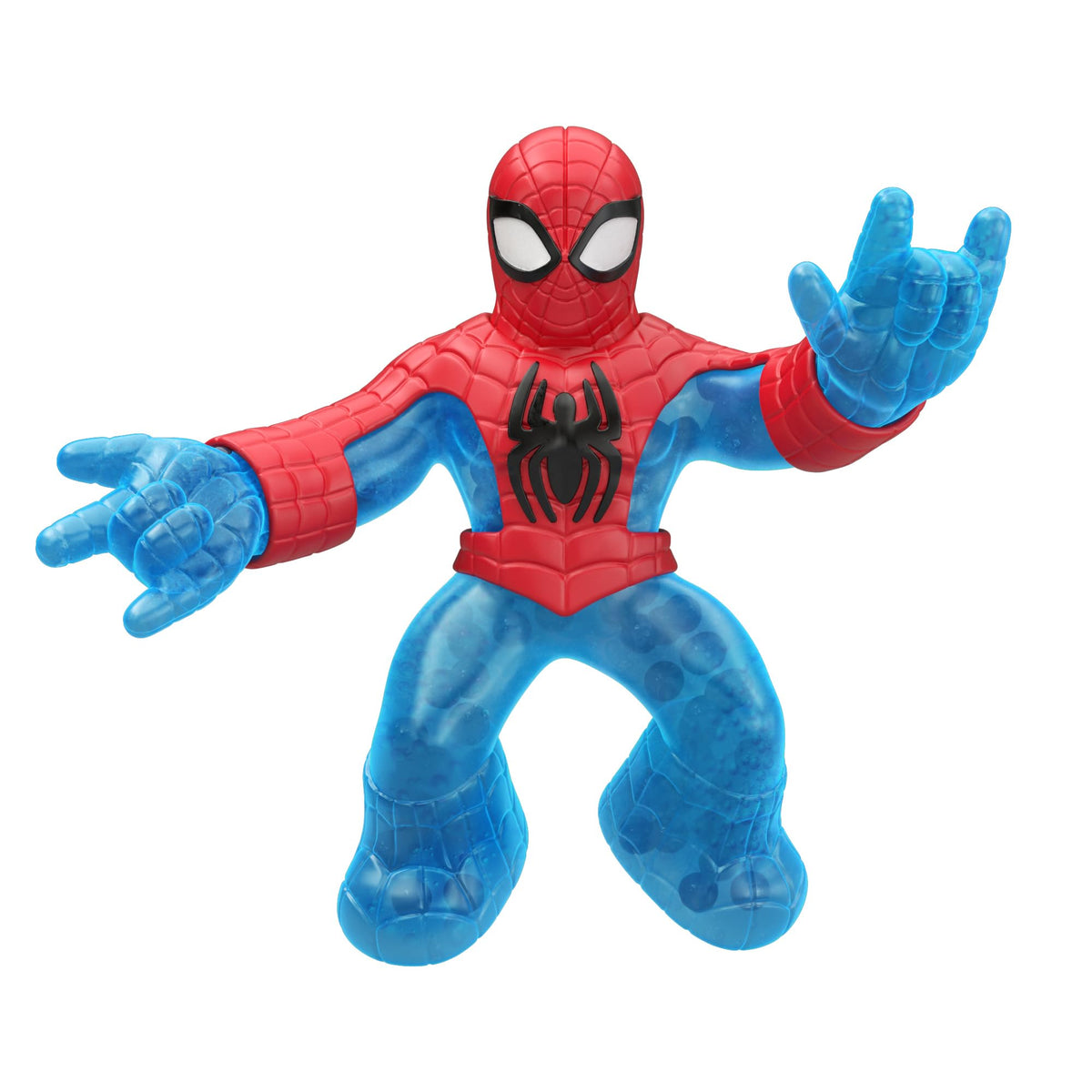 Heroes of Goo Jit Zu Spider-Man Double Core Attack Goo Shifter - 8-inch Stretchy Action Figure