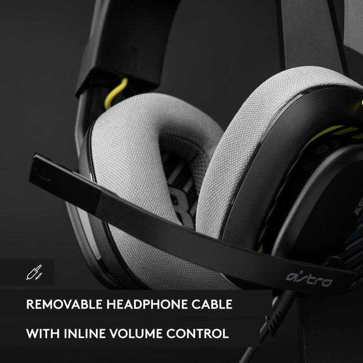 ASTRO A10 Gaming Headset Gen 2 - Wired Over-Ear Headset with Flip-to-Mute Mic for PC, PS4, PS5, Xbox, Switch