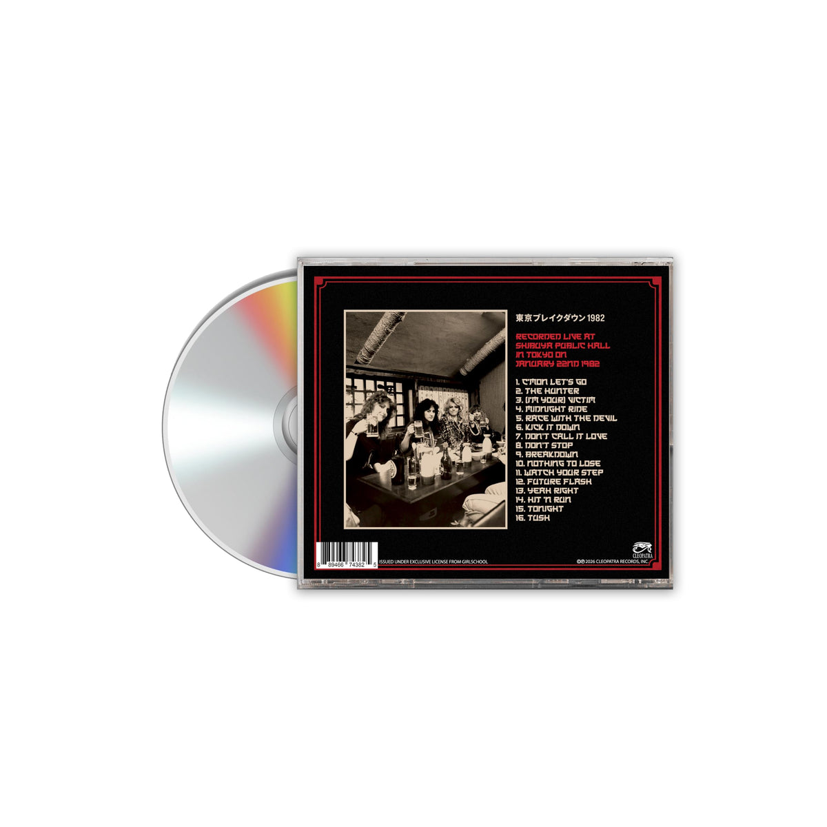 Girlschool - Tokyo Breakdown 1982 [CD]