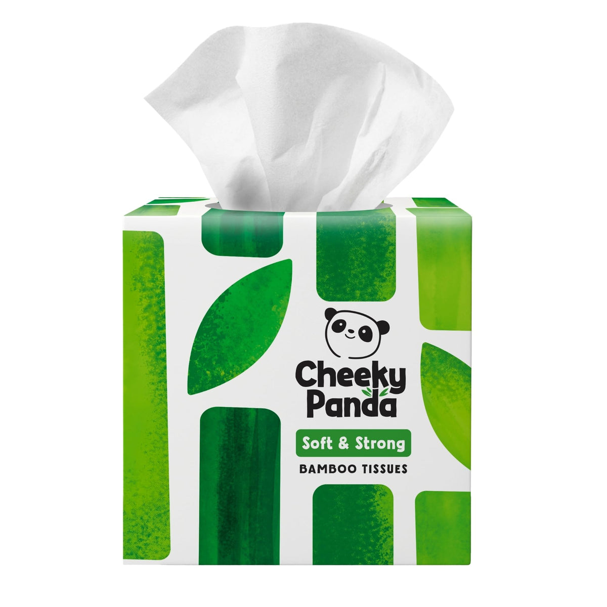 The Cheeky Panda Bamboo Facial Tissue Cube - 56 Tissues, 3-Ply