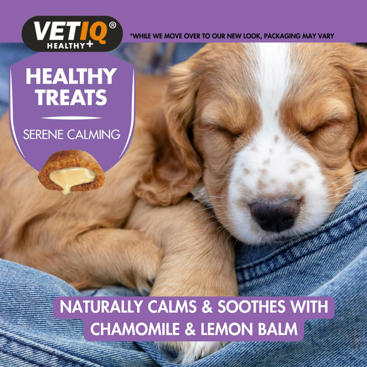 VETIQ Serene Calming Treats - Natural Anxiety Relief for Small Dogs & Puppies | 6 x 50g Bags 9