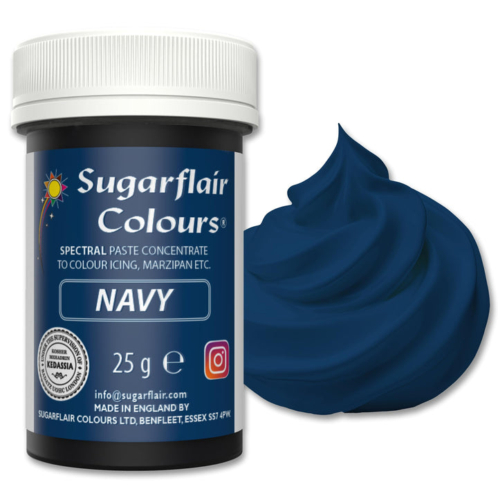 Sugarflair Spectral Navy Blue Food Colouring Paste (30g)
