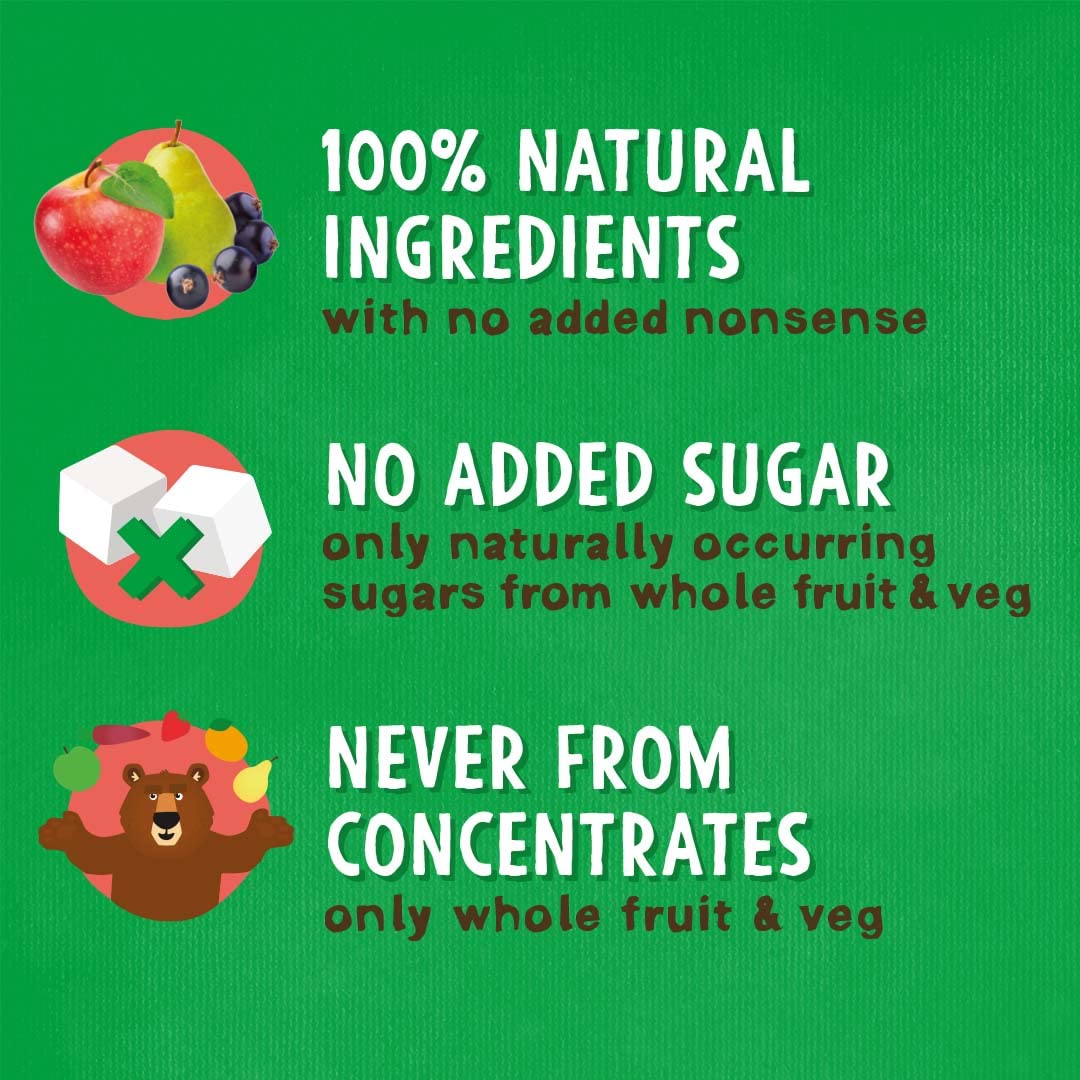 BEAR Blackcurrant Yoyos - Dried Fruit Rolls - 100% Natural, No Added Sugar - 20g (45 Packs) 2