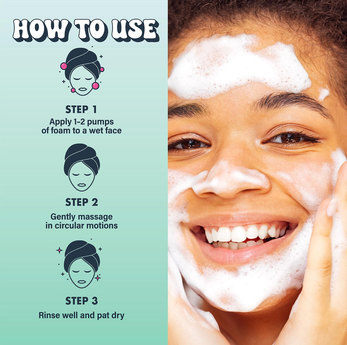 T-Zone Tea Tree & Witch Hazel Foaming Face Wash - 150ml | Blemish Treatment | Acne Prevention 3