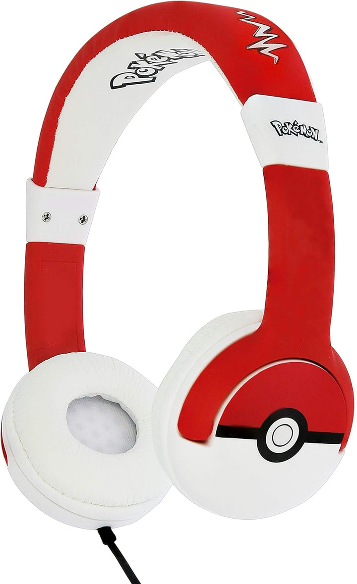 Pokémon Pokéball Wired Headphones for Kids - Universal 3.5mm Jack (2023)