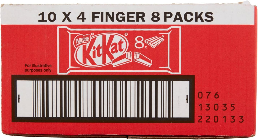 KitKat 4 Finger Milk Chocolate Bar Bumper Multipack, 8 x 41.5 g