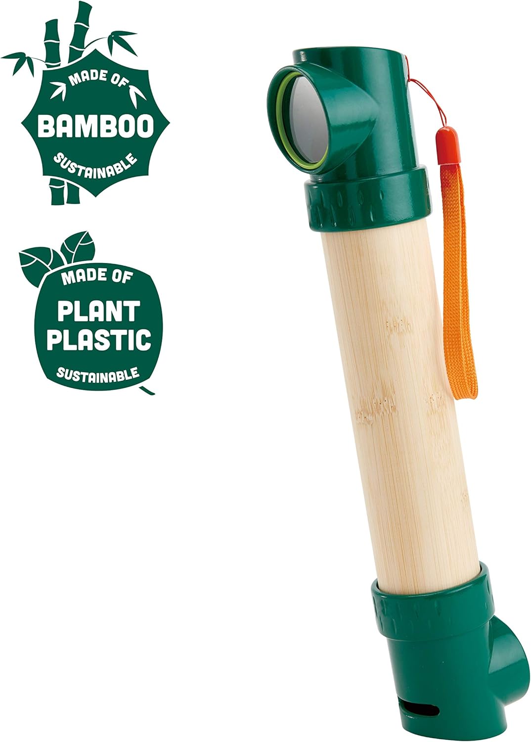 Hape Hide-and-Seek Periscope - Bamboo Outdoor Exploration Toy for Kids 1