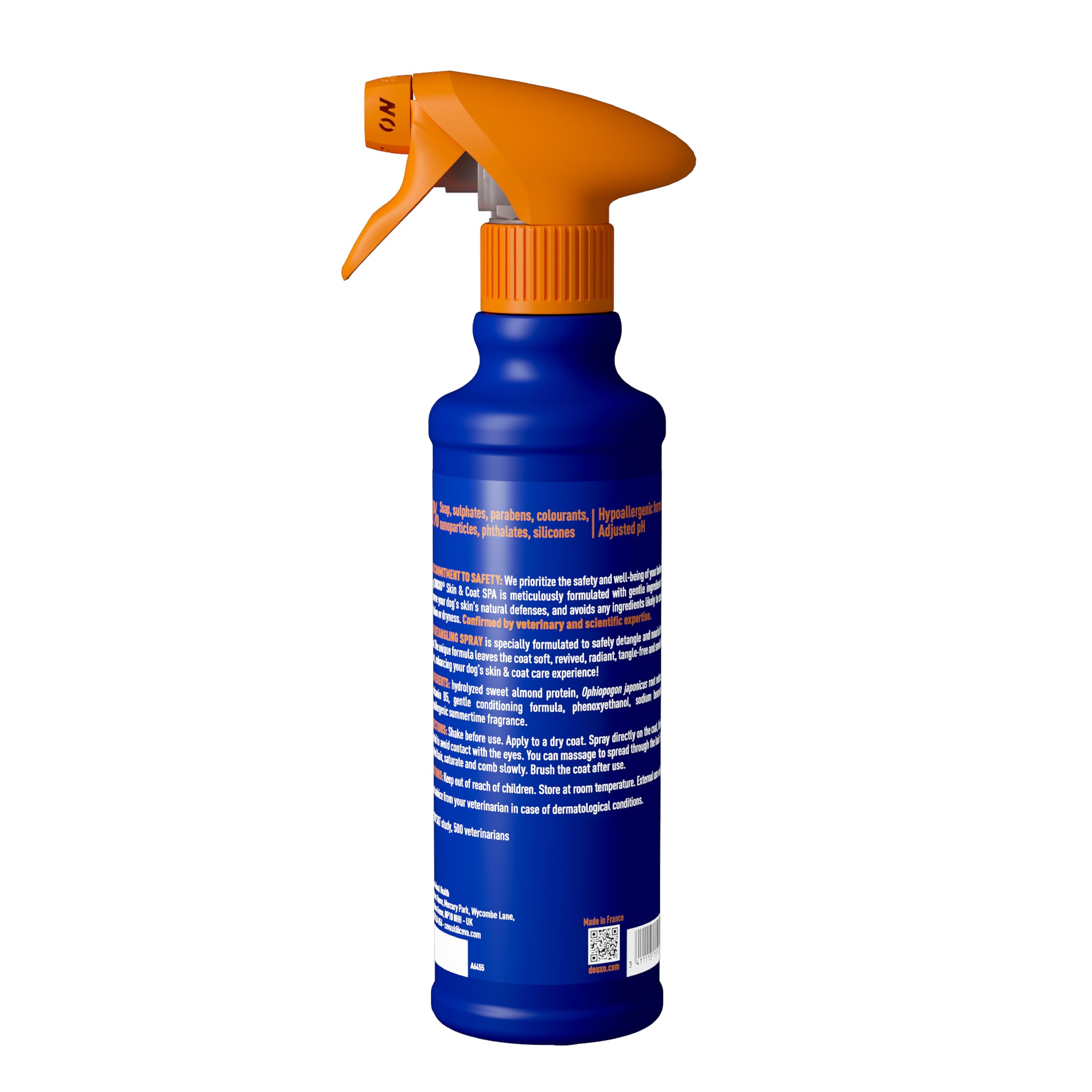 Douxo Skin & Coat SPA Detangling Spray for Dogs - Hypoallergenic Coco Vanilla Scent | 295ml 9