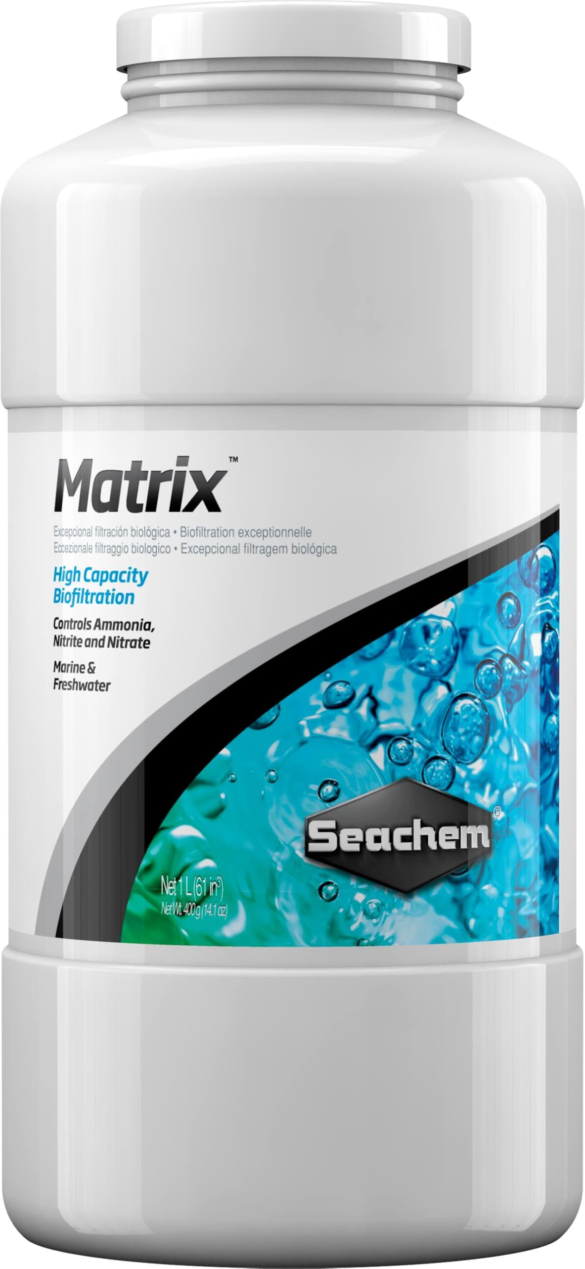 Seachem Matrix Bio Media - 1 Litre Aquarium Water Treatment