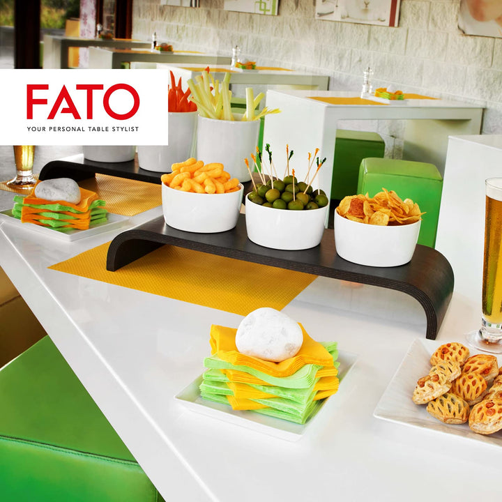 Fato Apple Green Disposable Paper Napkins, 24x24 cm, 2-Ply, Pack of 100
