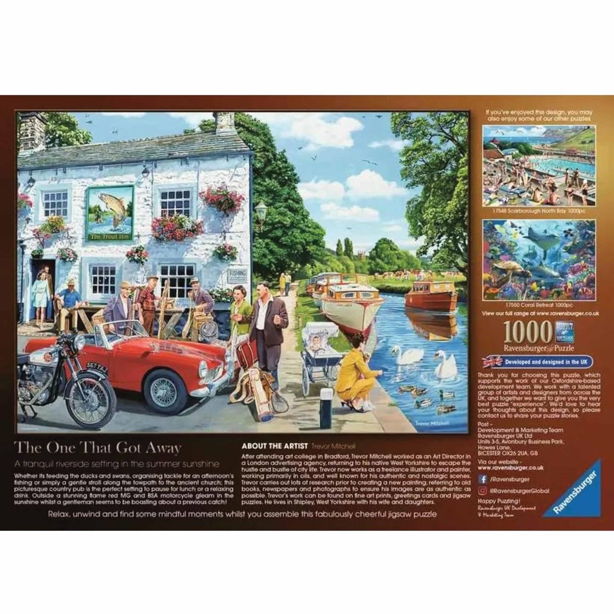 Ravensburger The One That Got Away Jigsaw Puzzle - 1000 Pieces | 70x50cm | Premium Quality 4
