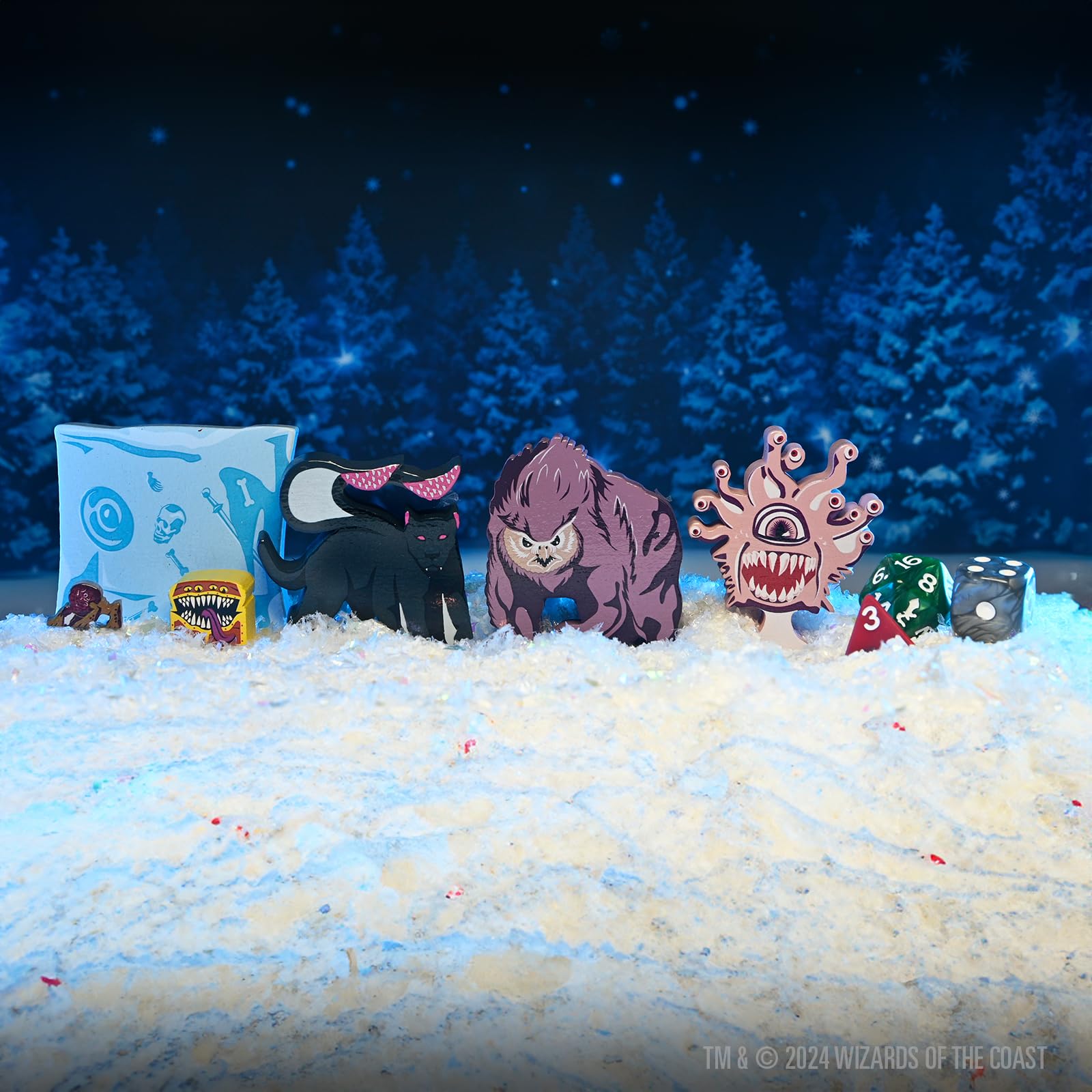 WizKids Dungeons & Dragons Gamelings: Iconic Monsters Wooden Tokens Set | Multicolor 7