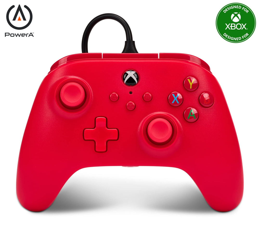 PowerA Wired Controller for Xbox Series X|S, Xbox One, PC - Officially Licensed with Dual Rumble, Impulse Triggers, 10 ft USB-C Cable