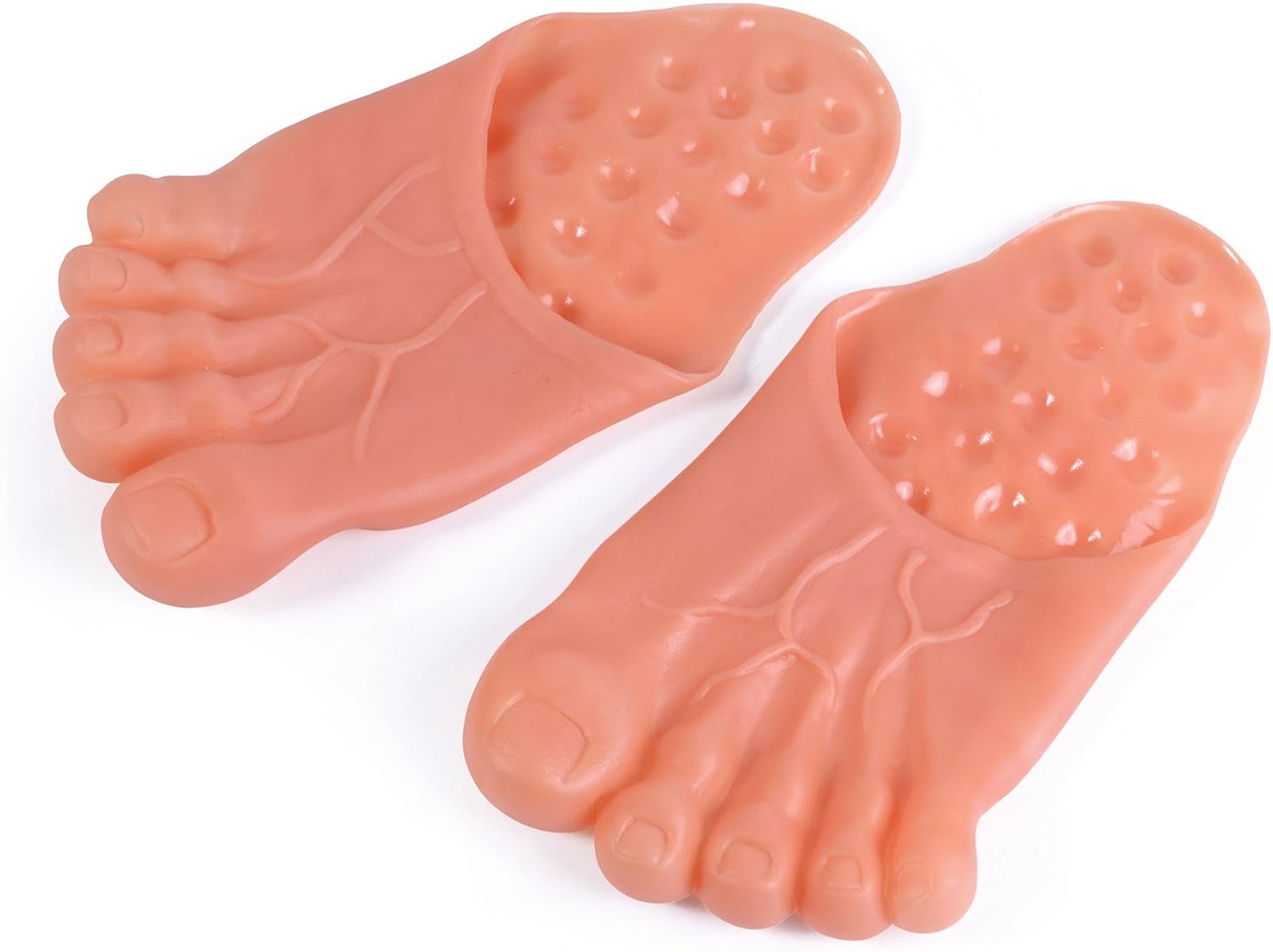 Bristol Novelty Jumbo Feet Costume Accessory - Flesh Beige, Pack of 1 Pair 1