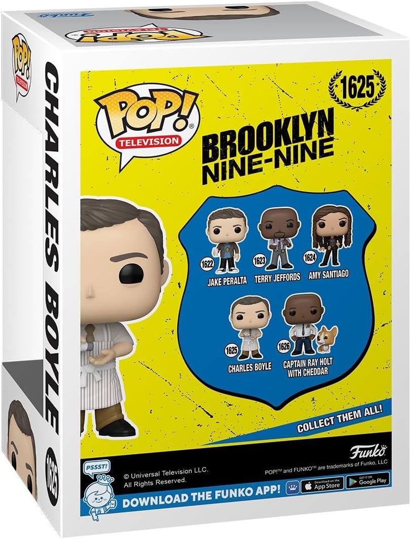 Funko Pop! TV: Brooklyn Nine-Nine - Charles Vinyl Figure (61397) 3