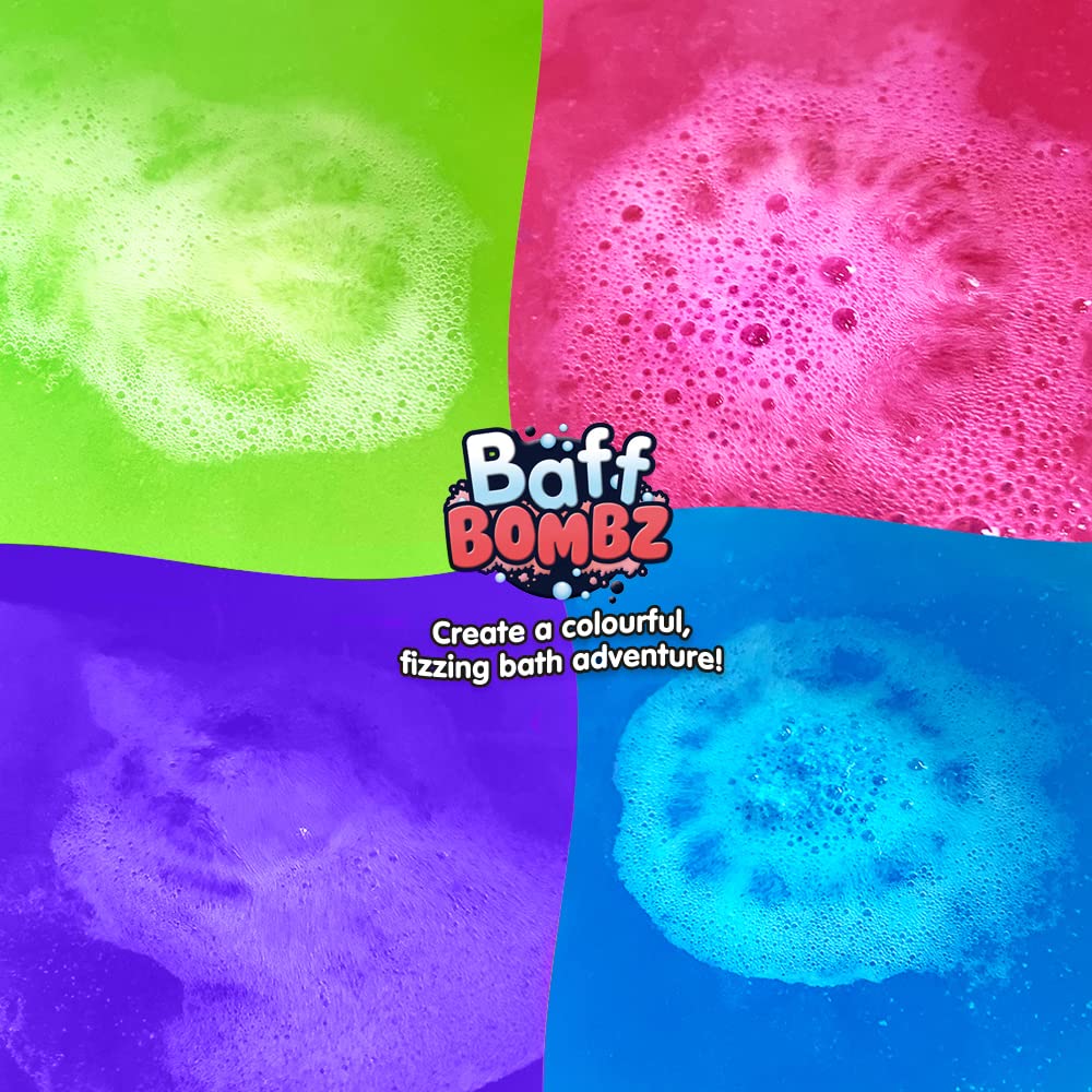 ZIMPLI 12 x Star Baff Bombz - Moisturising, Vegan Friendly Bath Bombs for Kids | UK Made 4