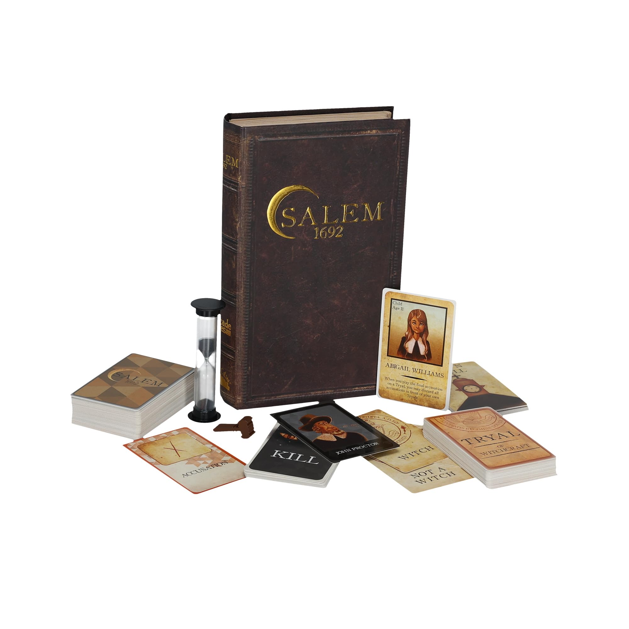 Façade Games Salem 1692 Trading Card Game - Mixed Colours Dedicated Deck 1