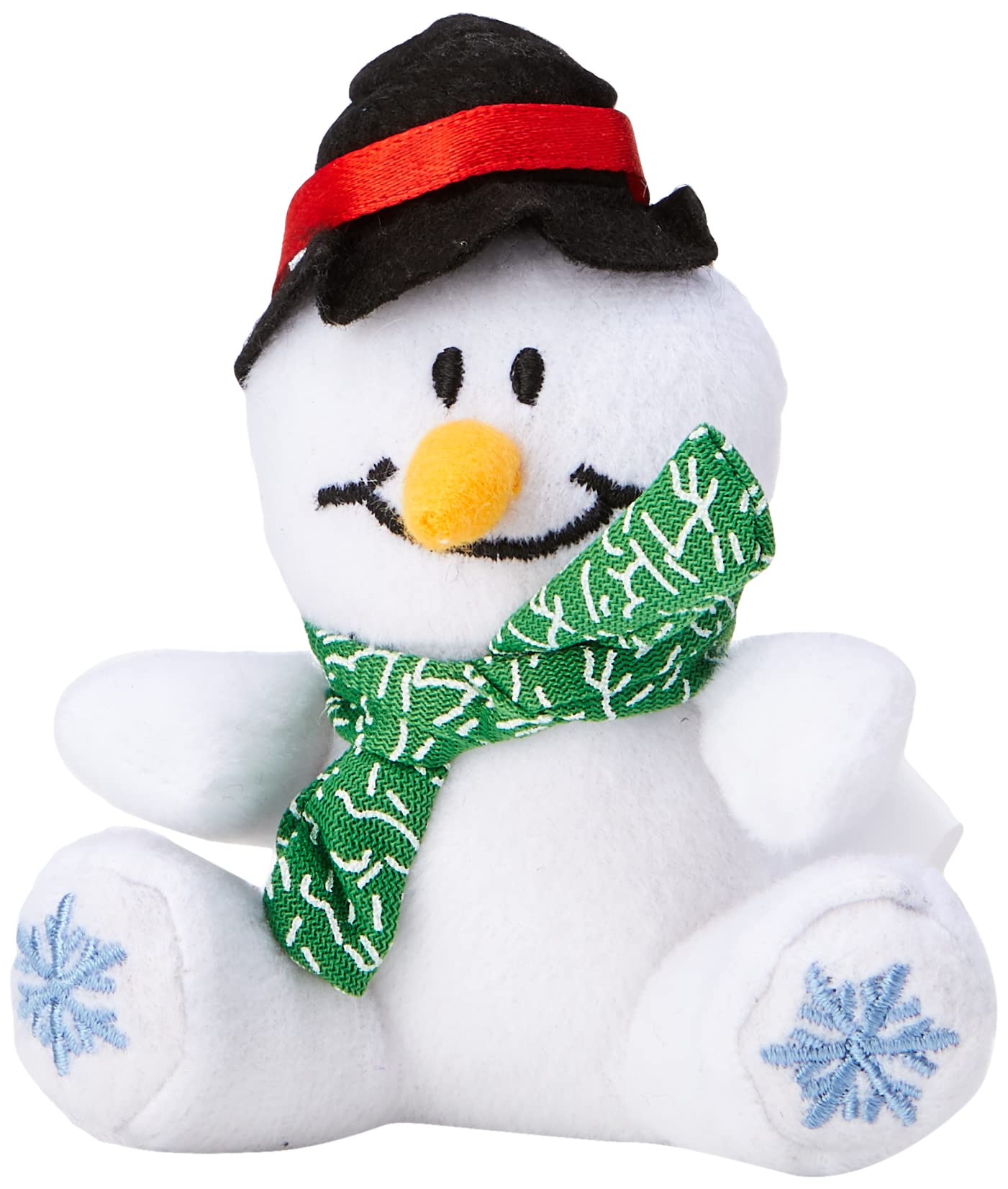 Baker Ross EF890 Snowman Mini Bean Pals Plush Toys - Pack of 4 Assorted Soft Stuffed Animals 5