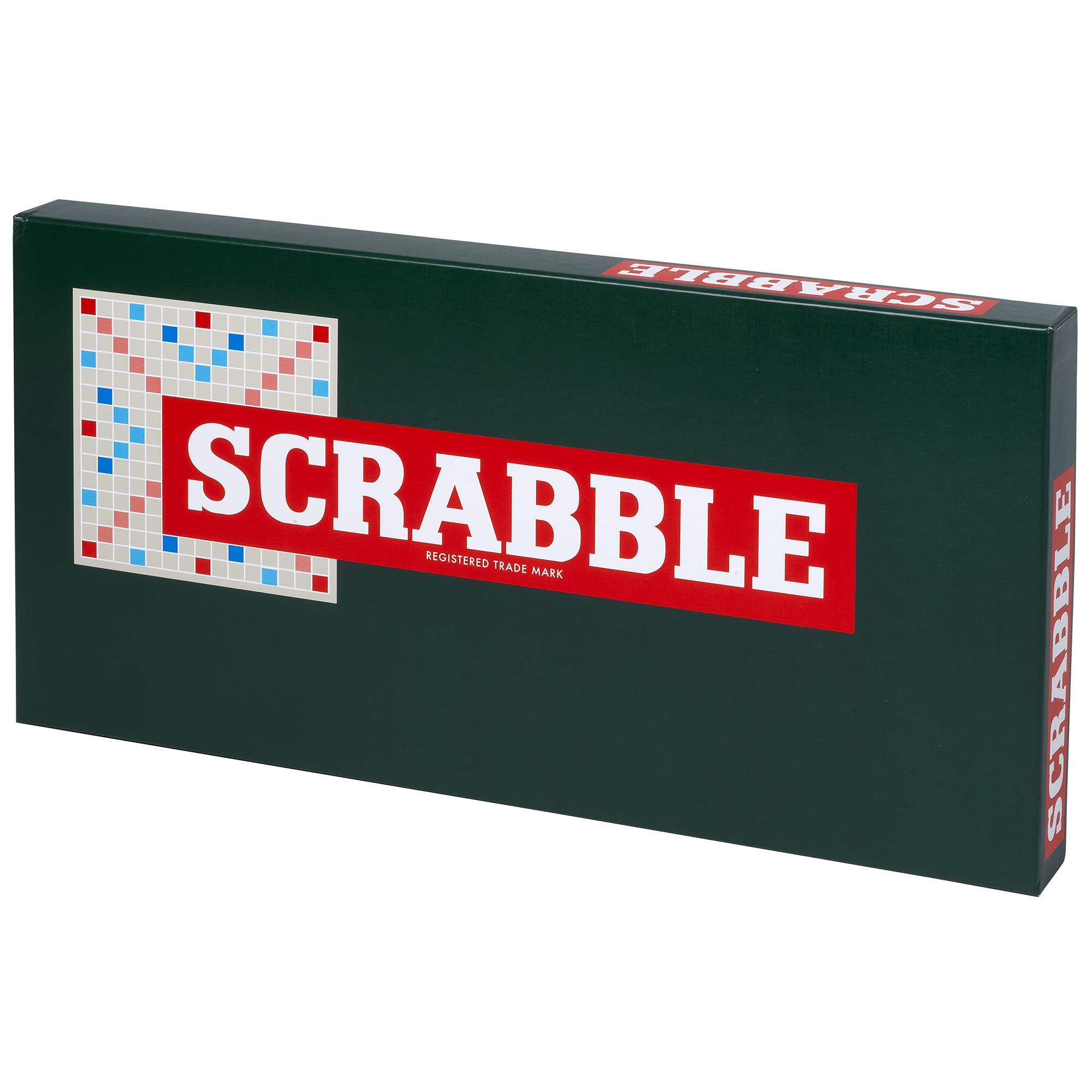 Ideal Scrabble Classic Board Game with Wooden Tiles, 2-4 Players 1