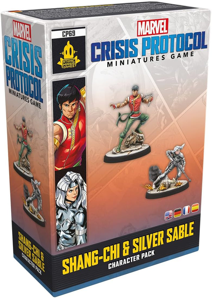 Atomic Mass Games Shang-Chi & Silver Sable Character Pack for Marvel: Crisis Protocol (FFGCP69)