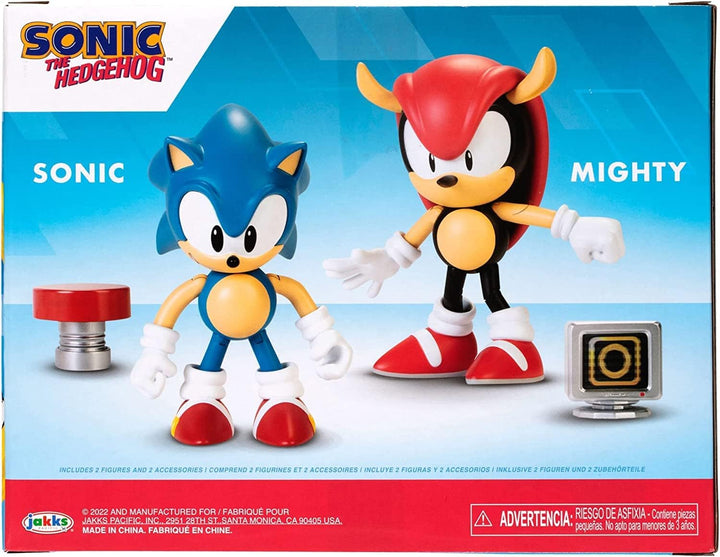 Sonic The Hedgehog - Classic Sonic and Amy 4-Inch Action Figures (2023)