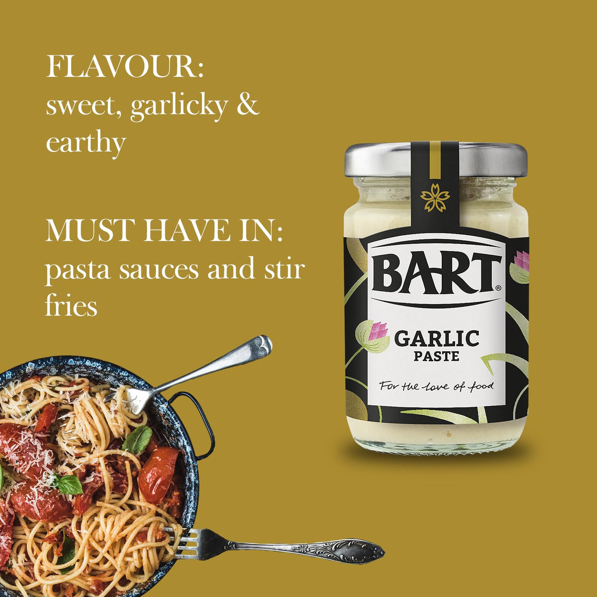 BART Garlic Paste - 6 x 90g