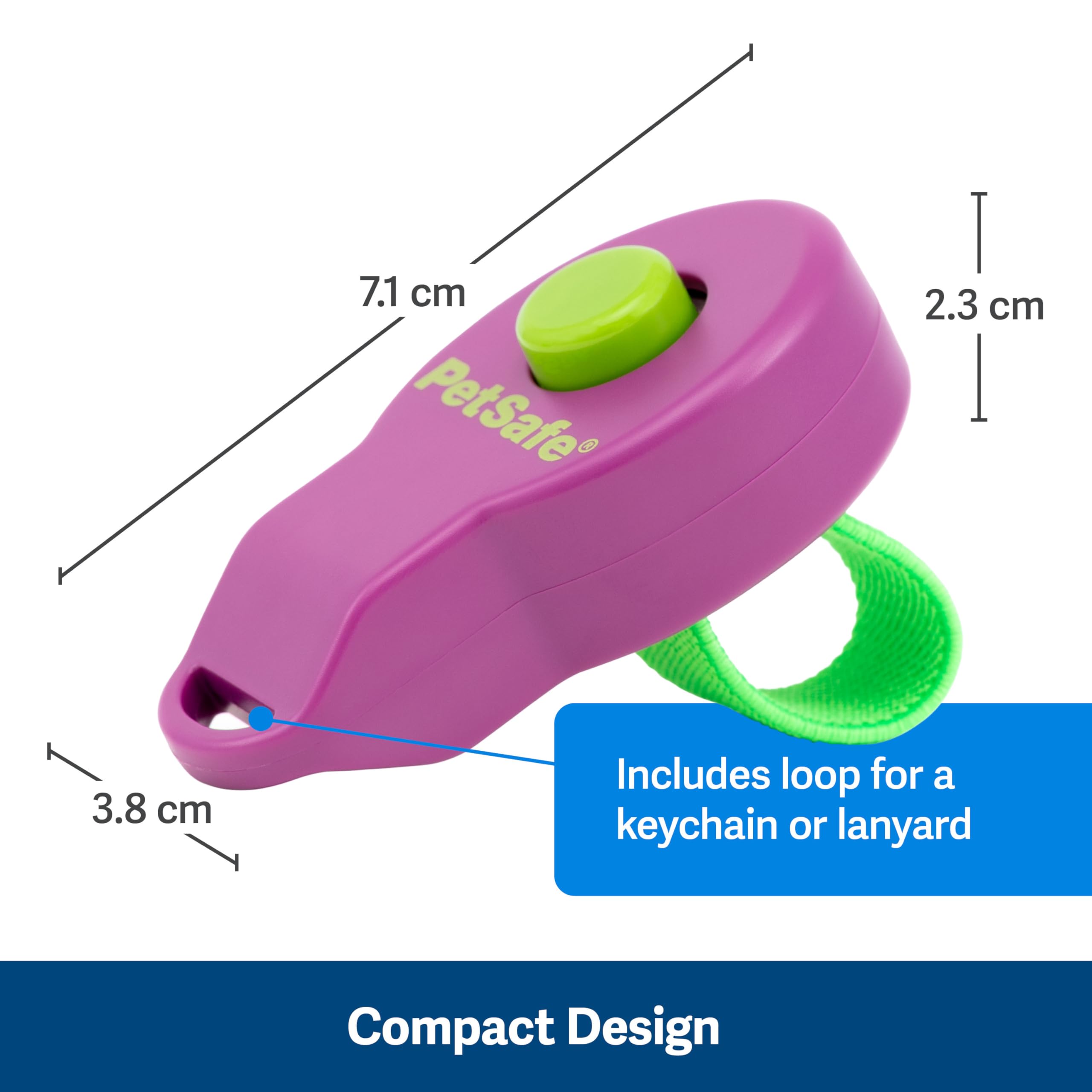 PetSafe Clik-R Training Clicker - Purple | Ergonomic Design | All Ages & Skill Levels 6