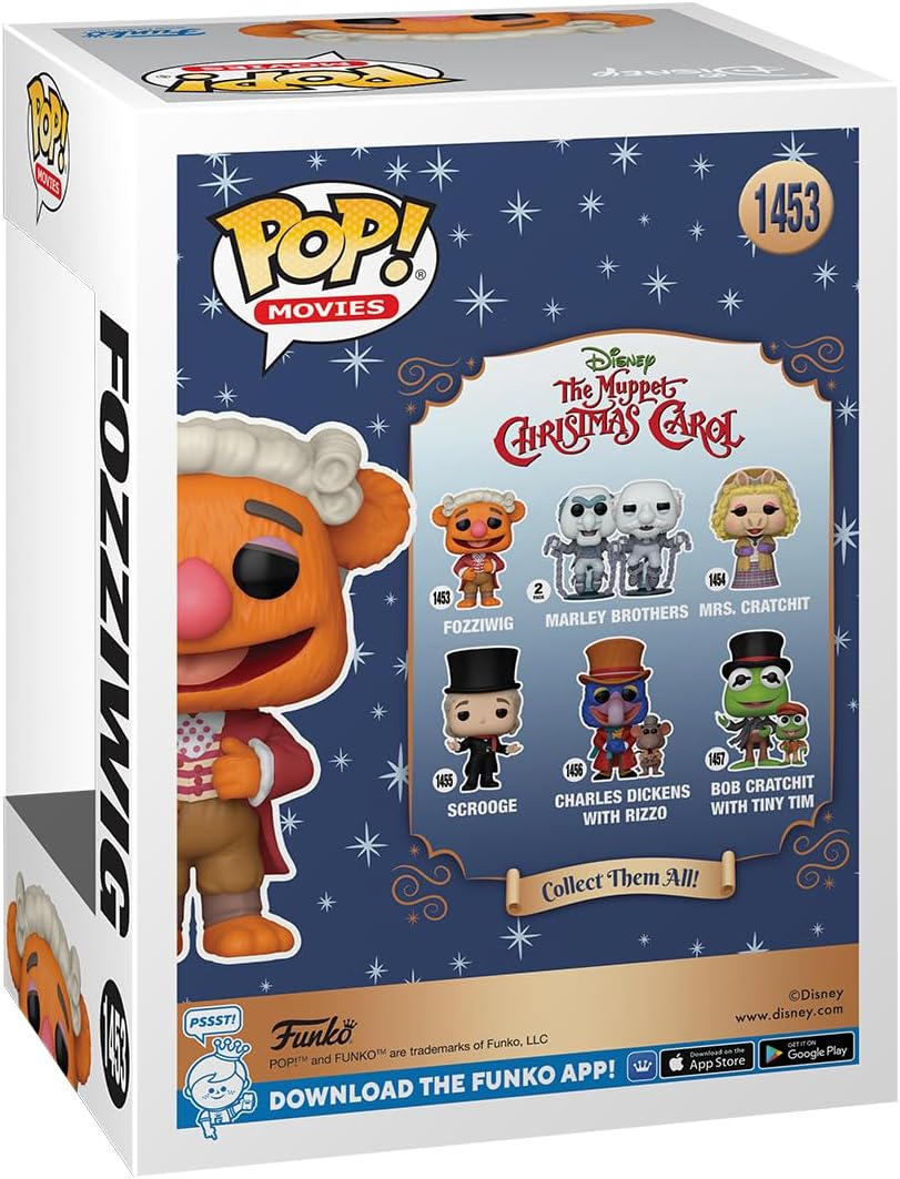 Funko Pop! Disney The Muppet Christmas Carol - Fozzie Bear as Fozziwig Vinyl Figure (72409) 10