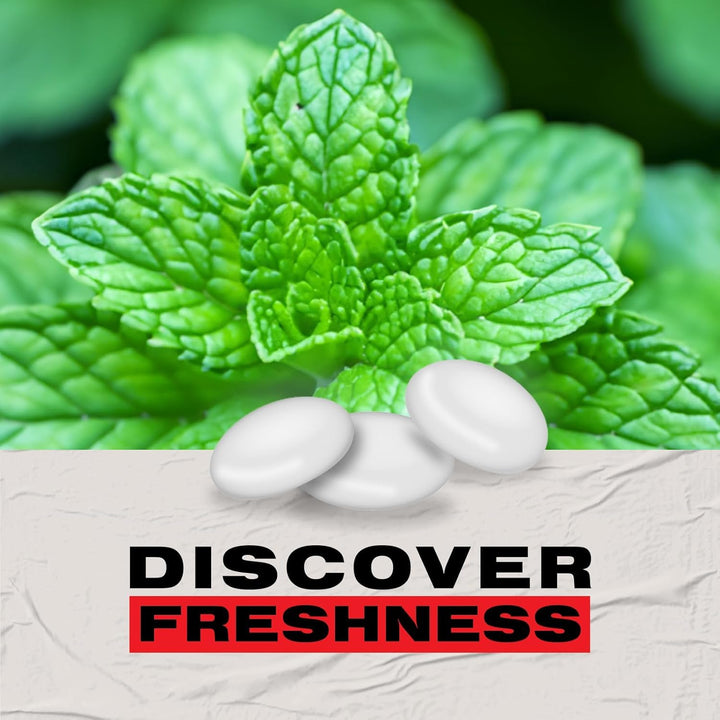 Trebor Softmints Peppermint Flavour, 44 Pack, Vegan & Vegetarian Friendly Chewy Mints with Crunchy Shell