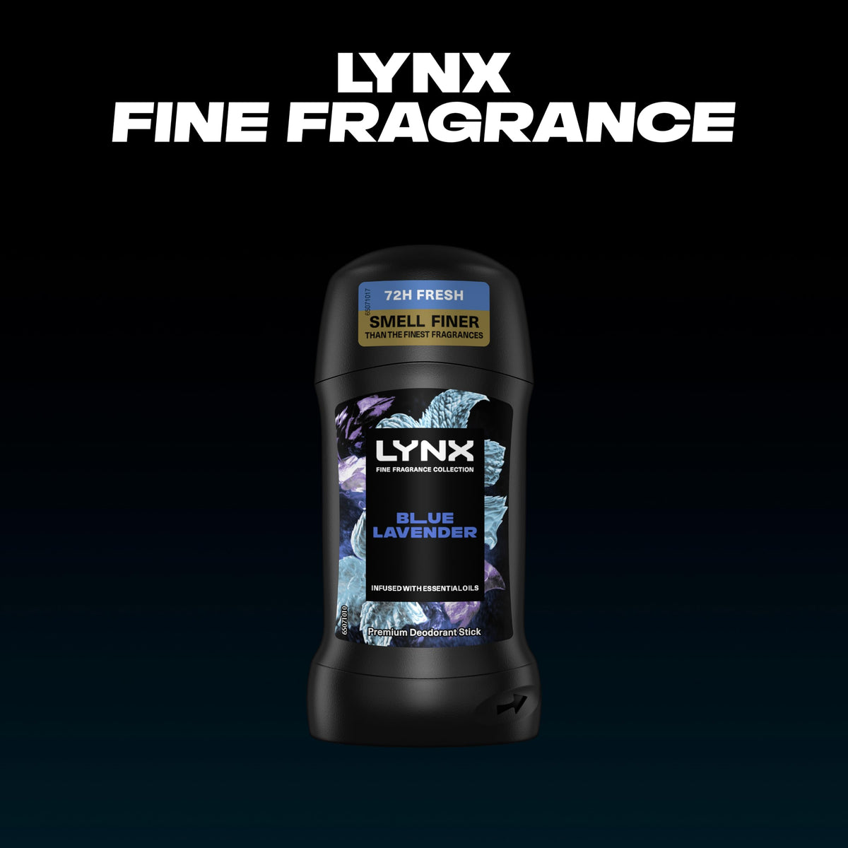 Lynx Blue Lavender Deodorant Stick - 50 ml, 72 Hour Odour Protection