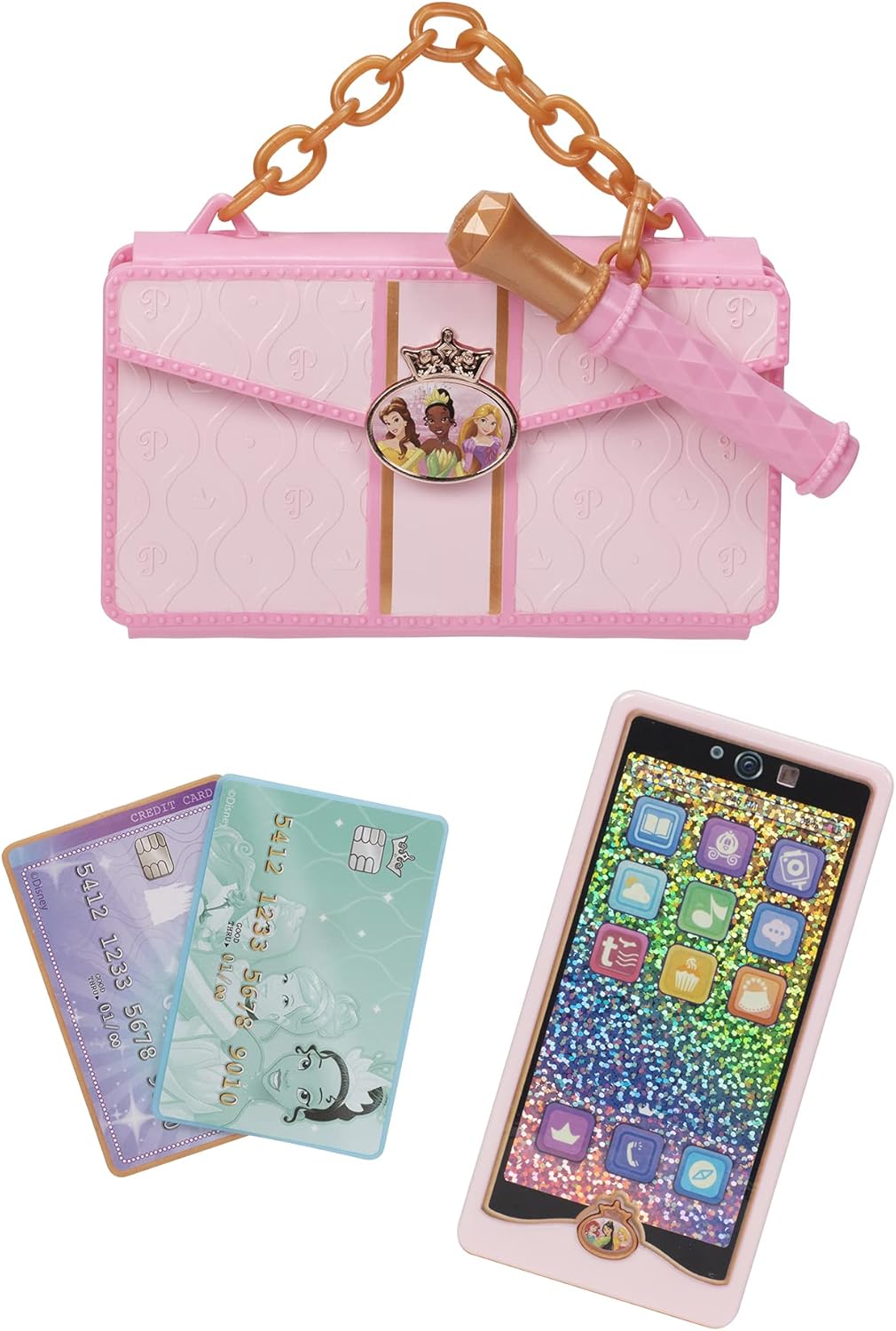 Disney Princess Style Collection Play Phone & Stylish Clutch (221314)