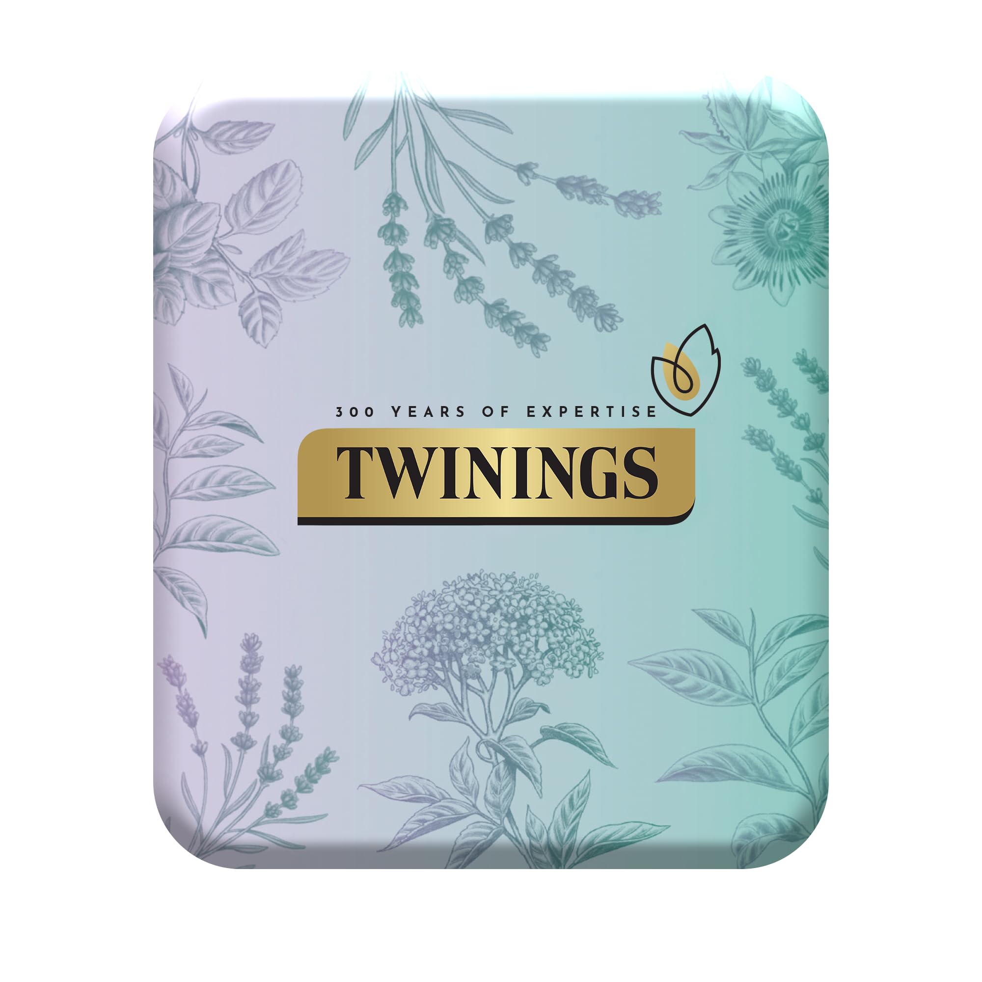 Twinings Festive Limited Edition Pocket Tea Tin - 4 Envelopes | Superblends Sleep Spiced Apple & Glow 1