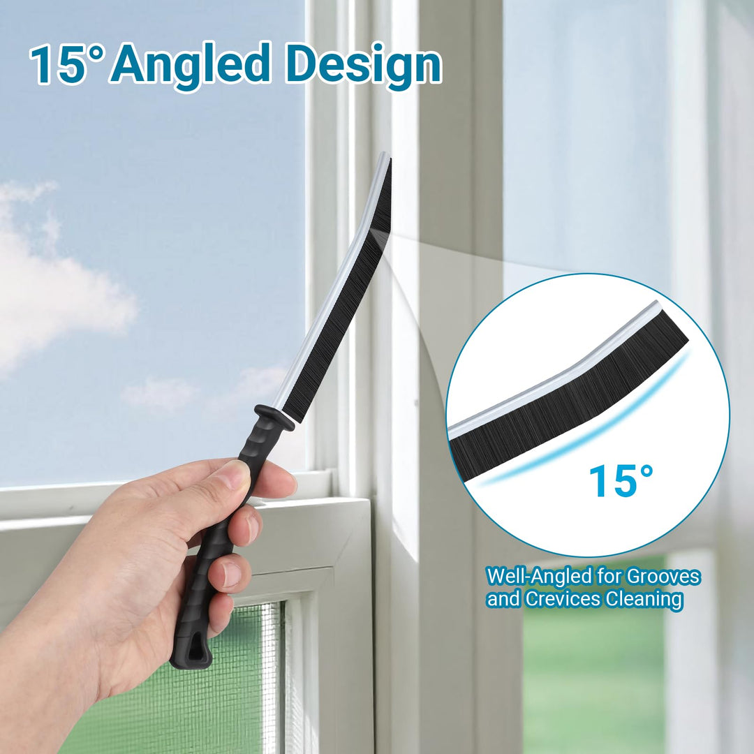 Alyvisun - 3 Pack Crevice Cleaning Brush for Hard-to-Reach Spaces