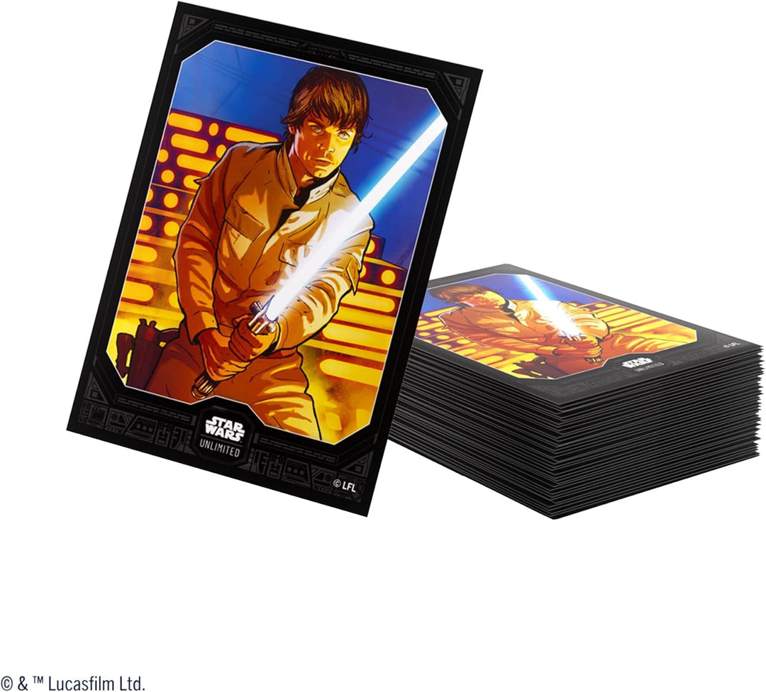 Gamegenic Star Wars Unlimited Double Sleeving Pack - Luke Skywalker Trading Card (GGS15034ML)