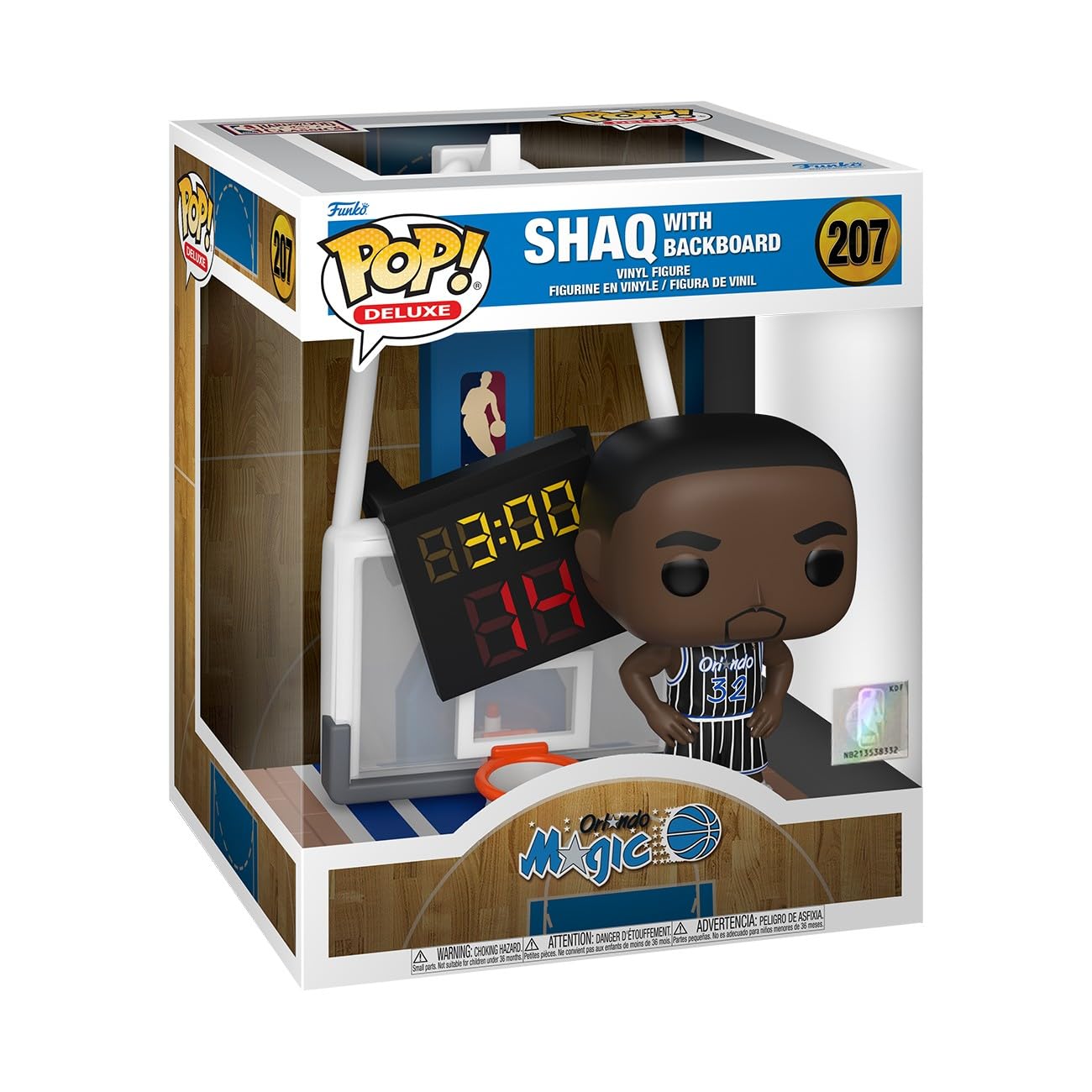 Funko Pop! Deluxe Magic - Shaquille O'Neal - Shaq With Backboard | Vinyl Figure | Multicolor 1