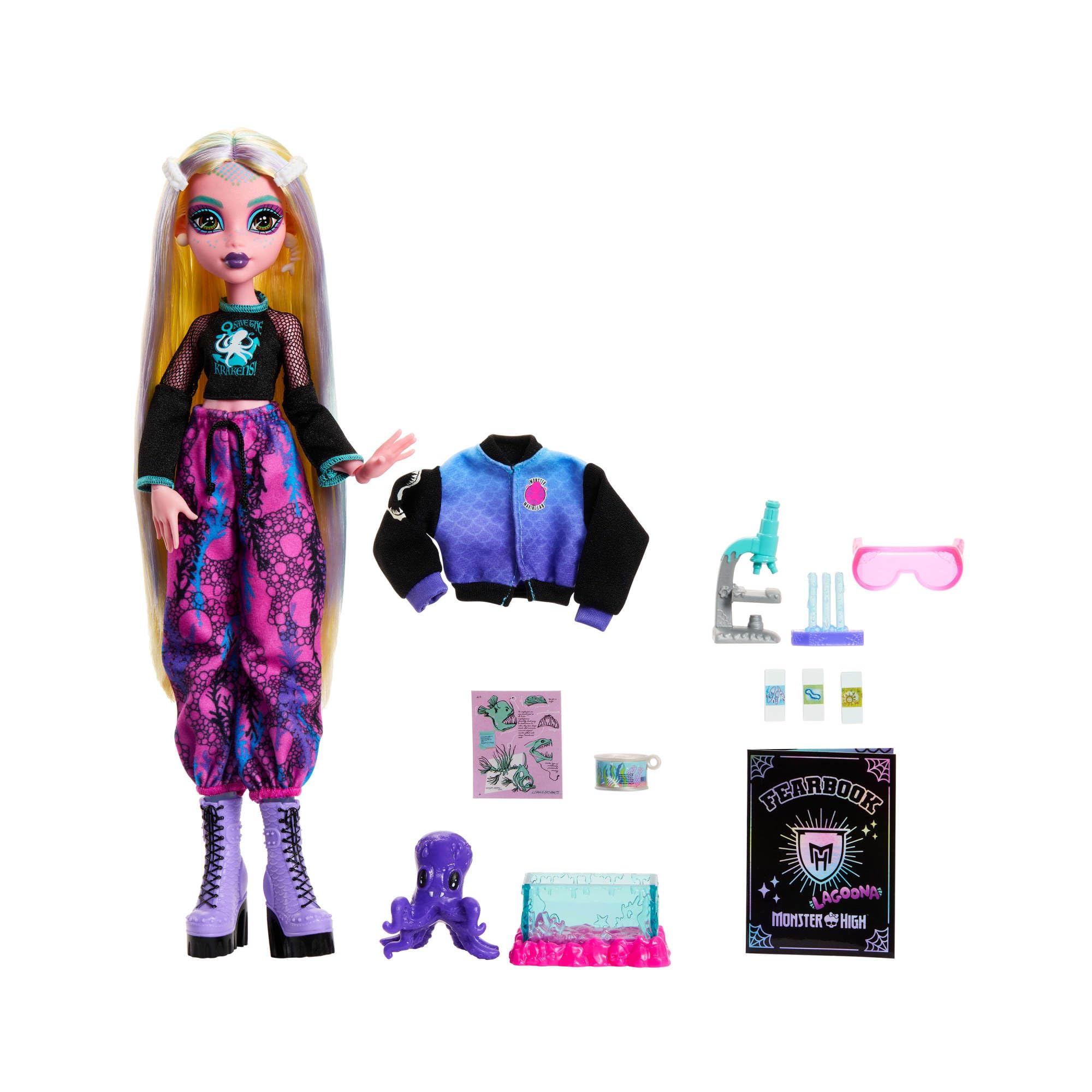 Monster High Lagoona Blue Fearbook Doll - Ages 4+ 5