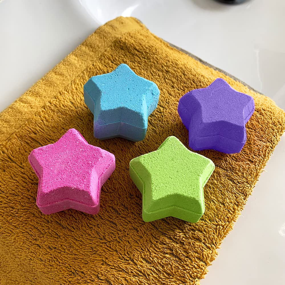 ZIMPLI 12 x Star Baff Bombz - Moisturising, Vegan Friendly Bath Bombs for Kids | UK Made 3