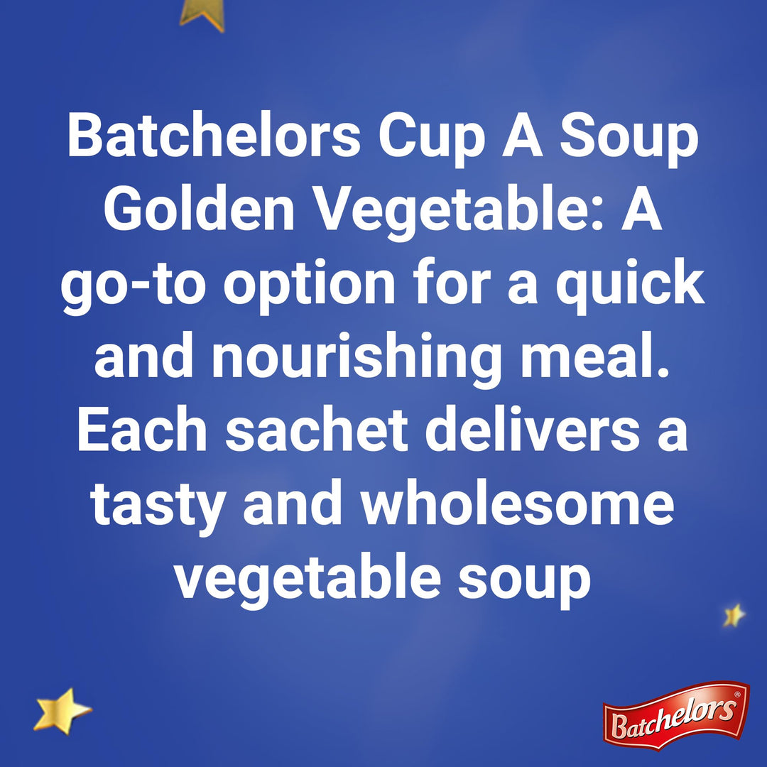Batchelors Cup a Soup Golden Vegetable Instant Soup Sachets, 82g Box (Pack of 9)
