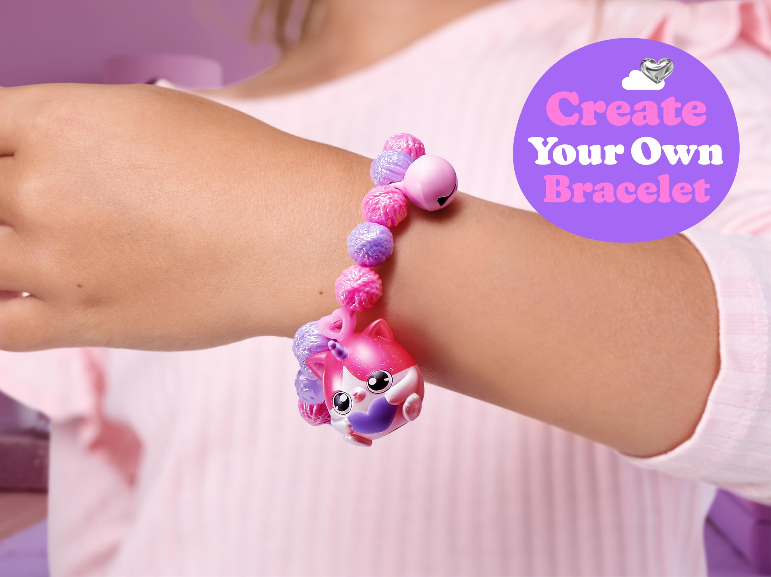 Rainbocorns Kitty Mania Purple Cat (Furrina) - Plush Hug-to-Hatch Toy with 40+ Surprises, Ages 3+ 2