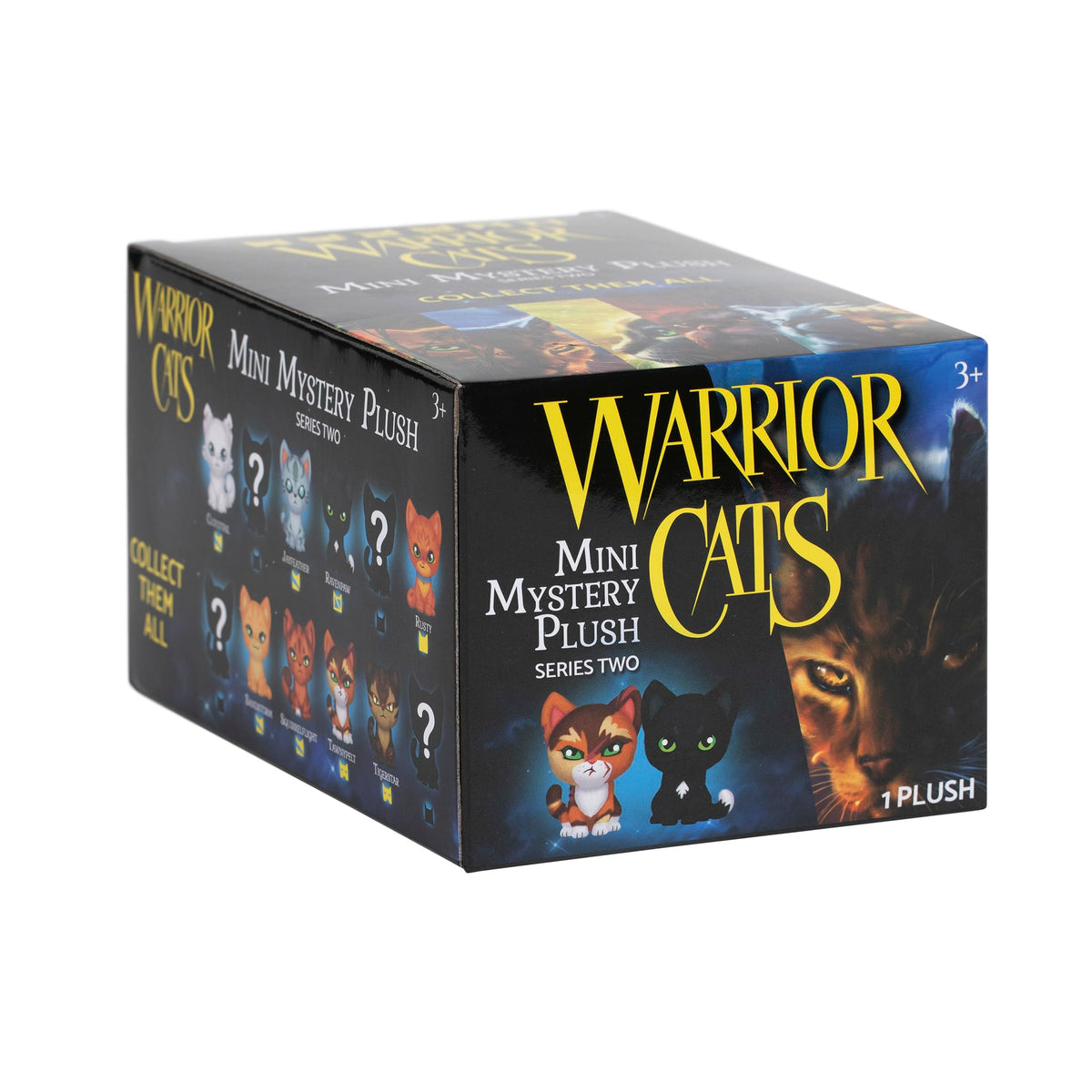 Warrior Cats Series 2 6" Mini Mystery Plush - Blind Box Soft Cat Toy, Ages 3+