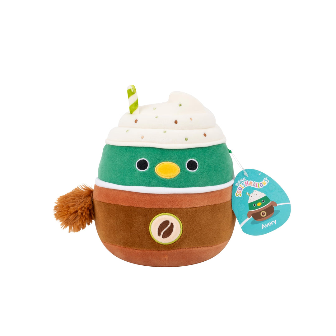 Squishmallows Avery the Mallard Duck 7.5-Inch Plush - Collectible Soft Toy for Kids 3+
